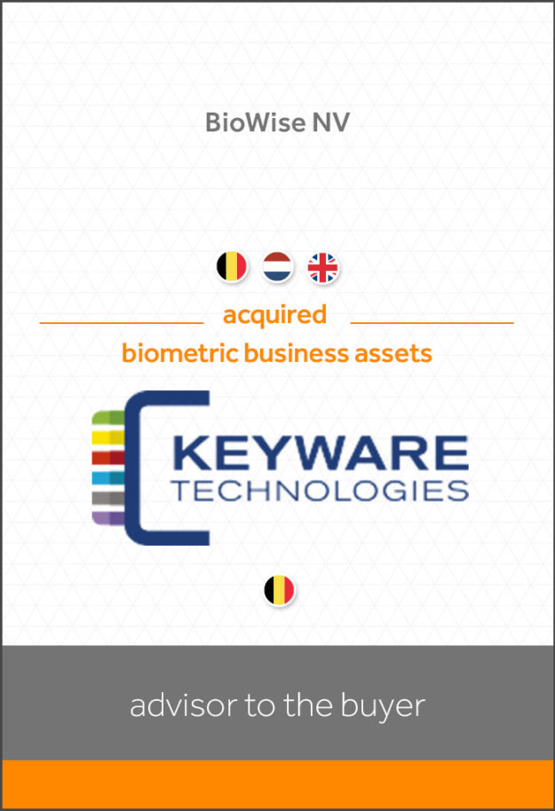 internationale-transactie-BioWise-acquired-biometrieactiviteiten-Keyware-Technologies