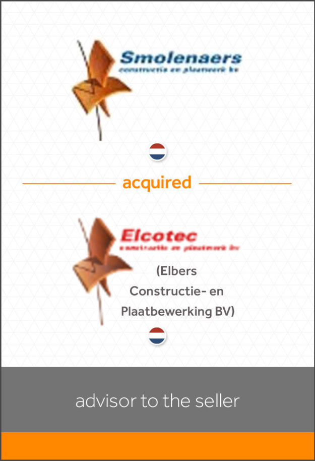 transactie - overname-Elbers-Constructie-en-plaatbewerking-door-Smolenaers-BV