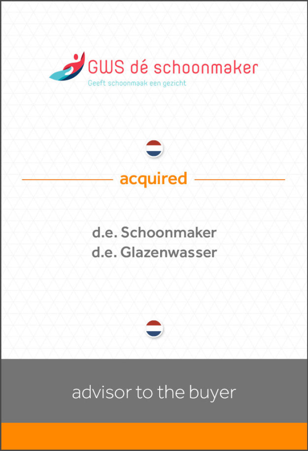 transactie-GWS-acquired-d.e. Schoonmaker