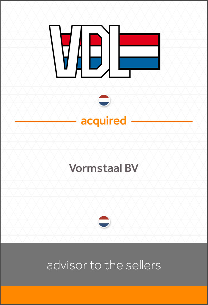 tombstone-Vormstaal-bv-VDL overname-Vormstaal-bv-door-VDL