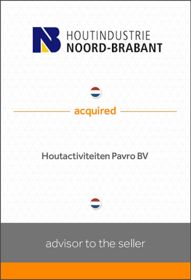 Houtindustrie Noord-Brabant acquired houtactiviteiten Pavro